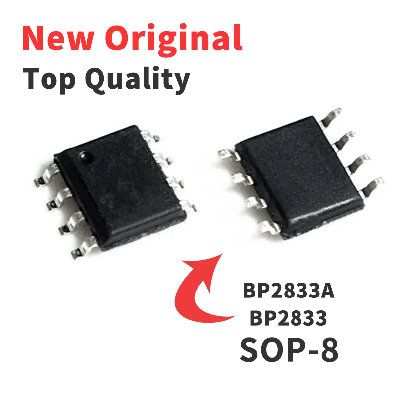 

10 шт. BP2833A SMD SOP8 неизолированный понижающий светодиодный драйвер постоянного тока чип IC интегральная схема Новый оригинал