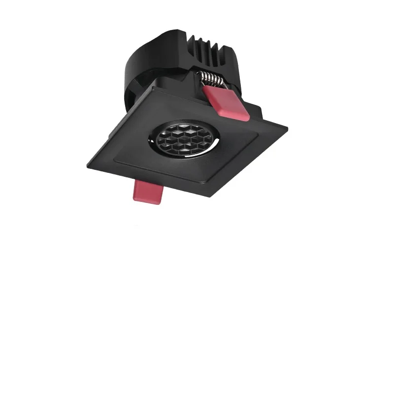 

5W Recessed Down Light, Casting Aluminum Body, 68x68mm Surface Plate, Cutting Hole 55x55mm