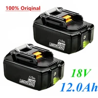 original for makita 18v 12000mah 12 0ah rechargeable power tools battery with led li ion replacement lxt bl1860b bl1860 bl1850