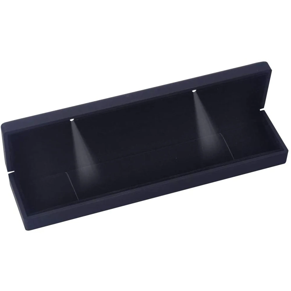 

Коробка для подвесок и ожерелий со светодиодной подсветкой, квадратная коробка, бархатные подарочные коробки для ювелирных изделий, коробка для светодиодного ожерелья для помолвки