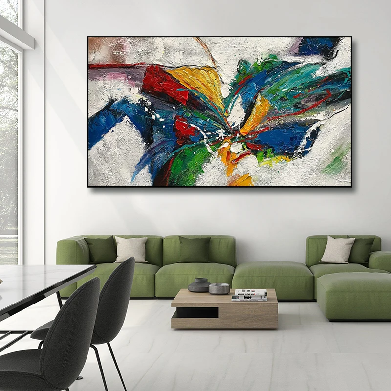 

Handmade Oil Painting Pn Canvas Abstract Art Painting Modern Wall Art Canvas Wall Paintings For Living Room Wall Decor No Frame