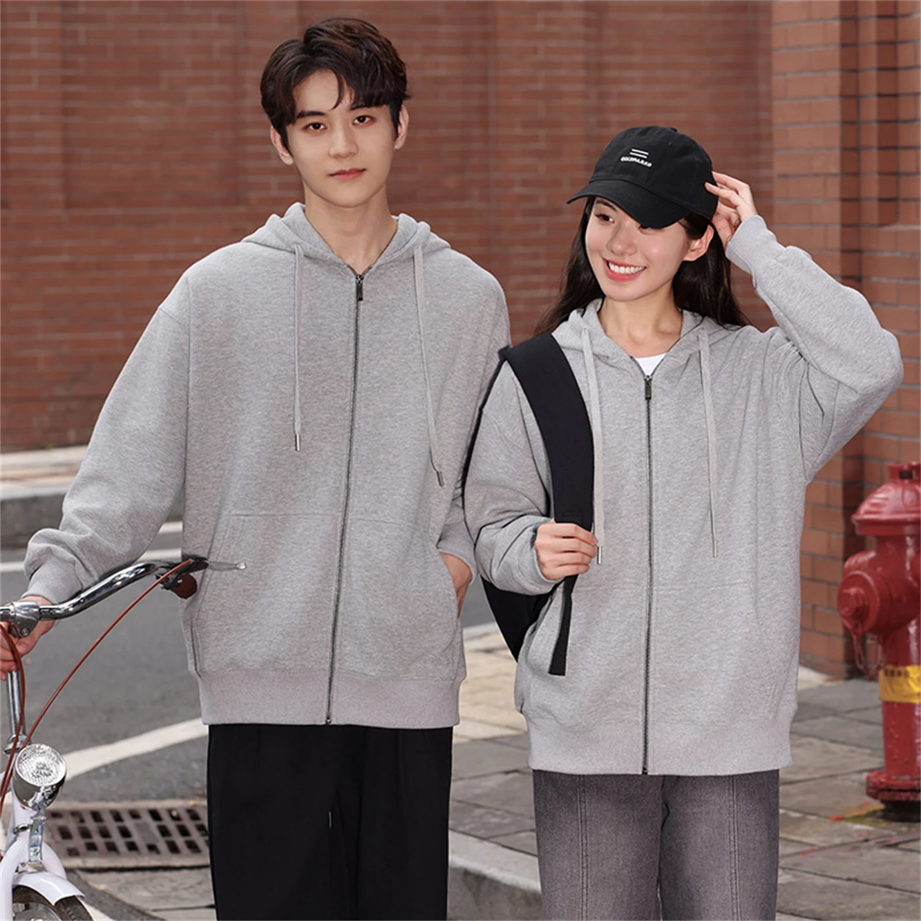 Многоцветный весенний новый спортивный повседневный кардиган на молнии с