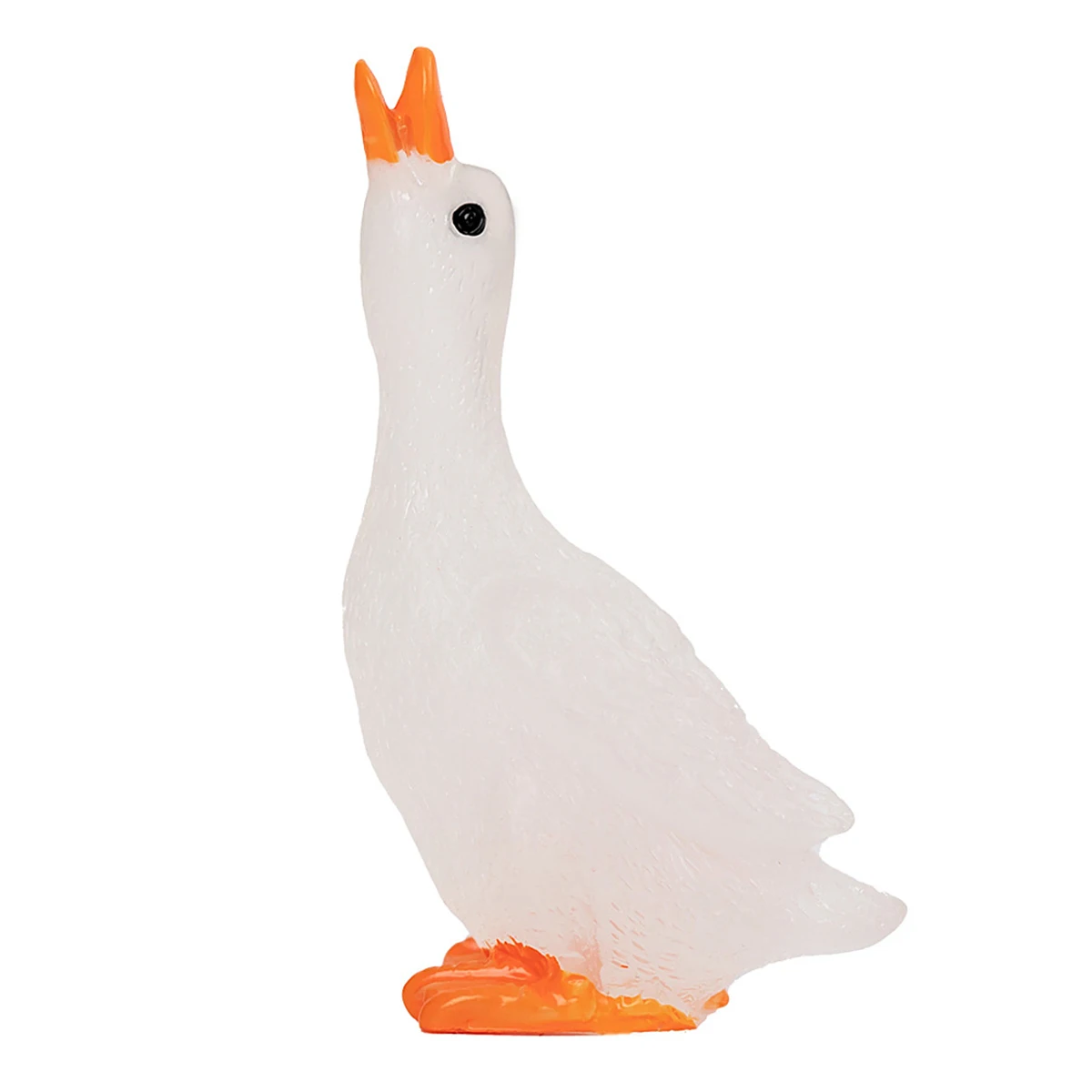 

Миниатюрная фигурка гуся из смолы