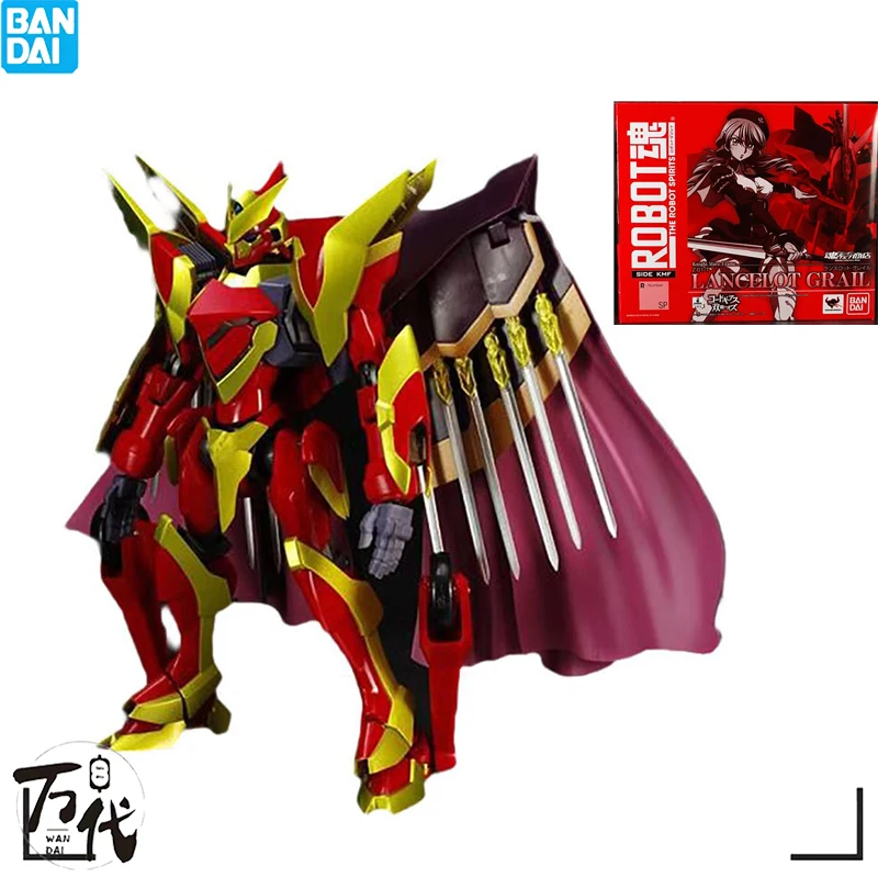 Оригинальная аниме-фигурка BANDAI ROBOT LANCELOT GRAIL из аниме Игрушечная модель