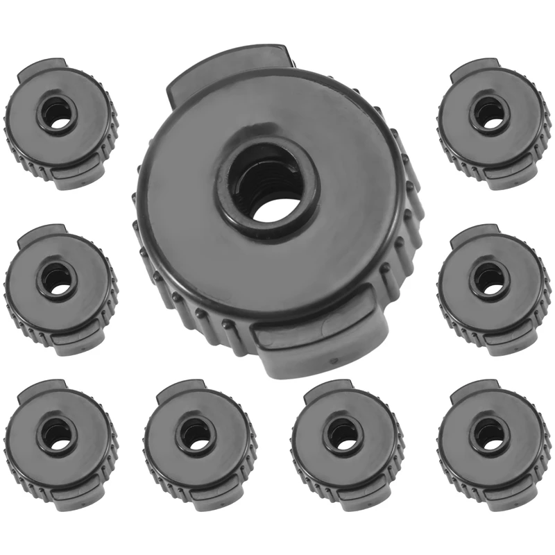 

18Pcs ABS Drum Set Quick Release Nuts Cymbal Quick Assembly Drum Mate Replacement Accessories
