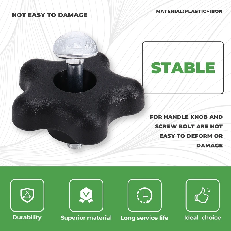 2 комплекта болтов и ручек для газонокосилок ручки комплект снегоочистителей