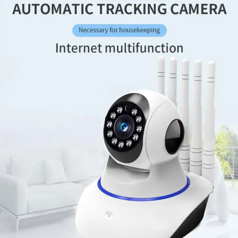 

Night Vision Human Tracking 1080p Wifi Ptz Ip Camera Baby Monitor Cam Baby Monitor Surveillance Camera Smart Home 5g Wifi Camera
