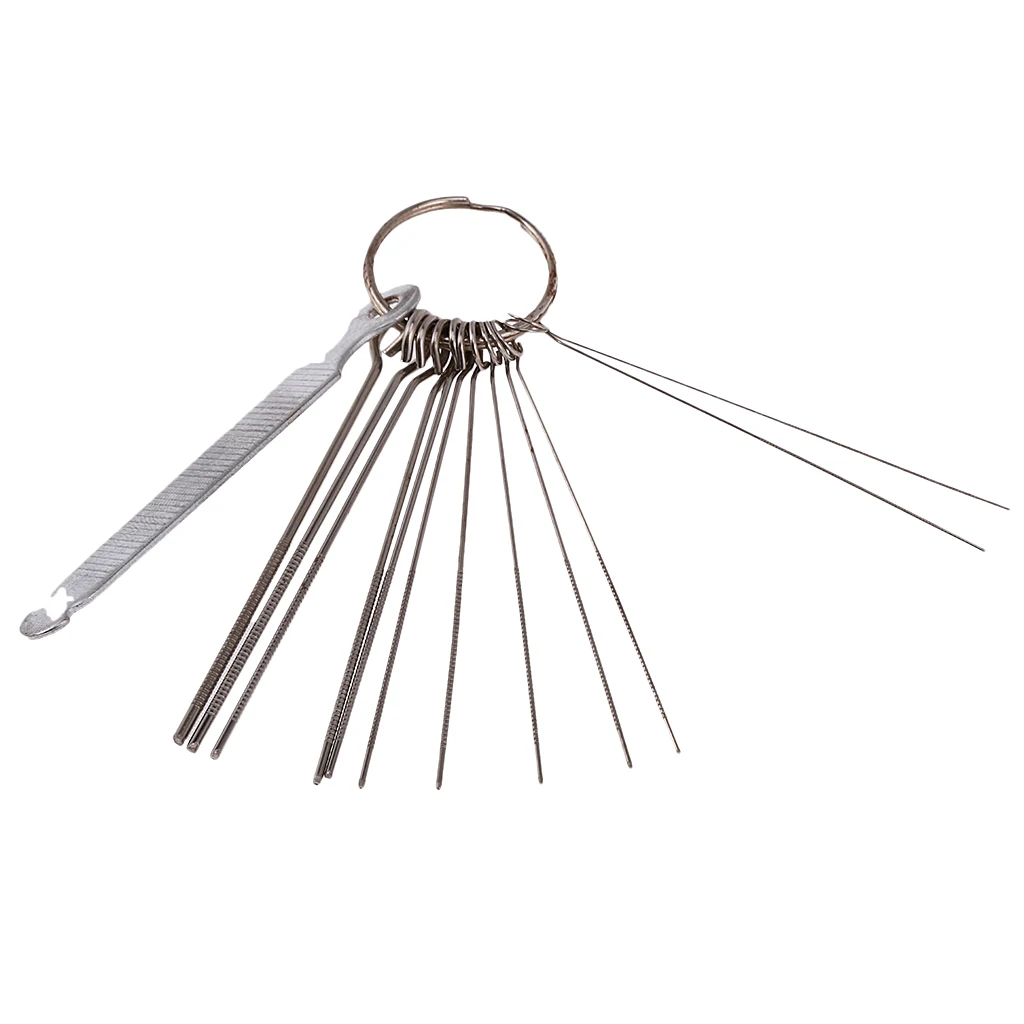 

Guitar Nut Slotting File Saw Rods Slot Filing Set Replacement Luthier