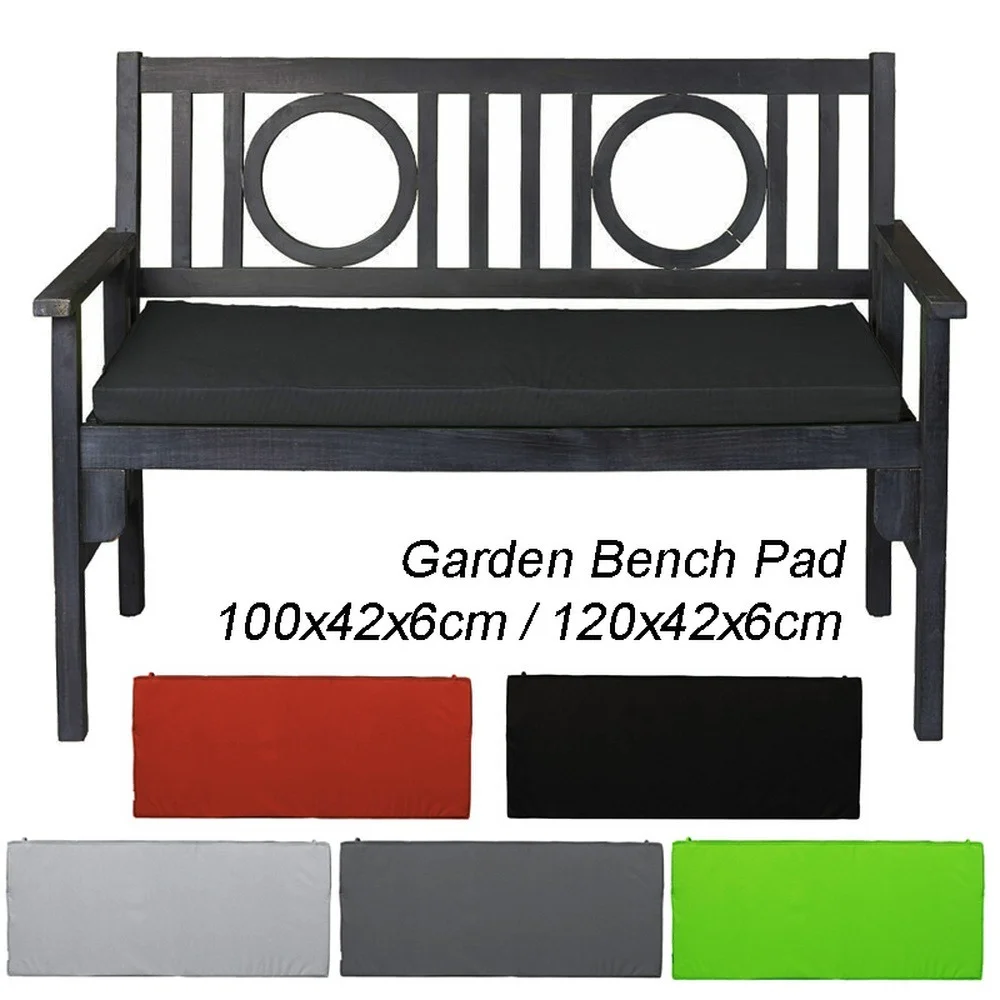 

Thickened Garden Waterproof Sponge Cushion Polyester Material Garden Bench Cushion Outdoor Fabric 2-3 Seat Furniture Cushion