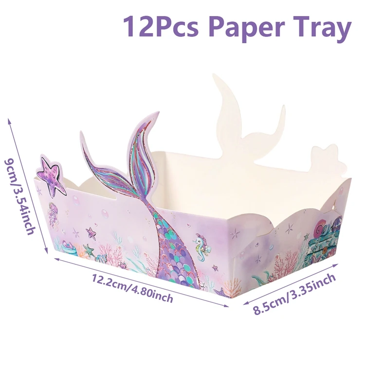 

Подносы для закусок Русалочка FENGRISE