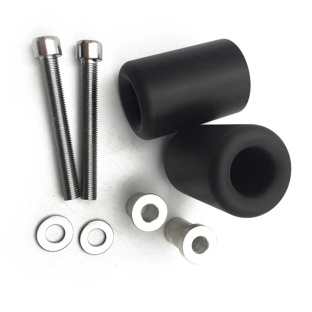 

Aftermarket Free Shipping Motorcycle Parts No Cut Frame Slider For Honda 2000-2001 CBR 929RR 2002-2003 CBR954RR RR Black