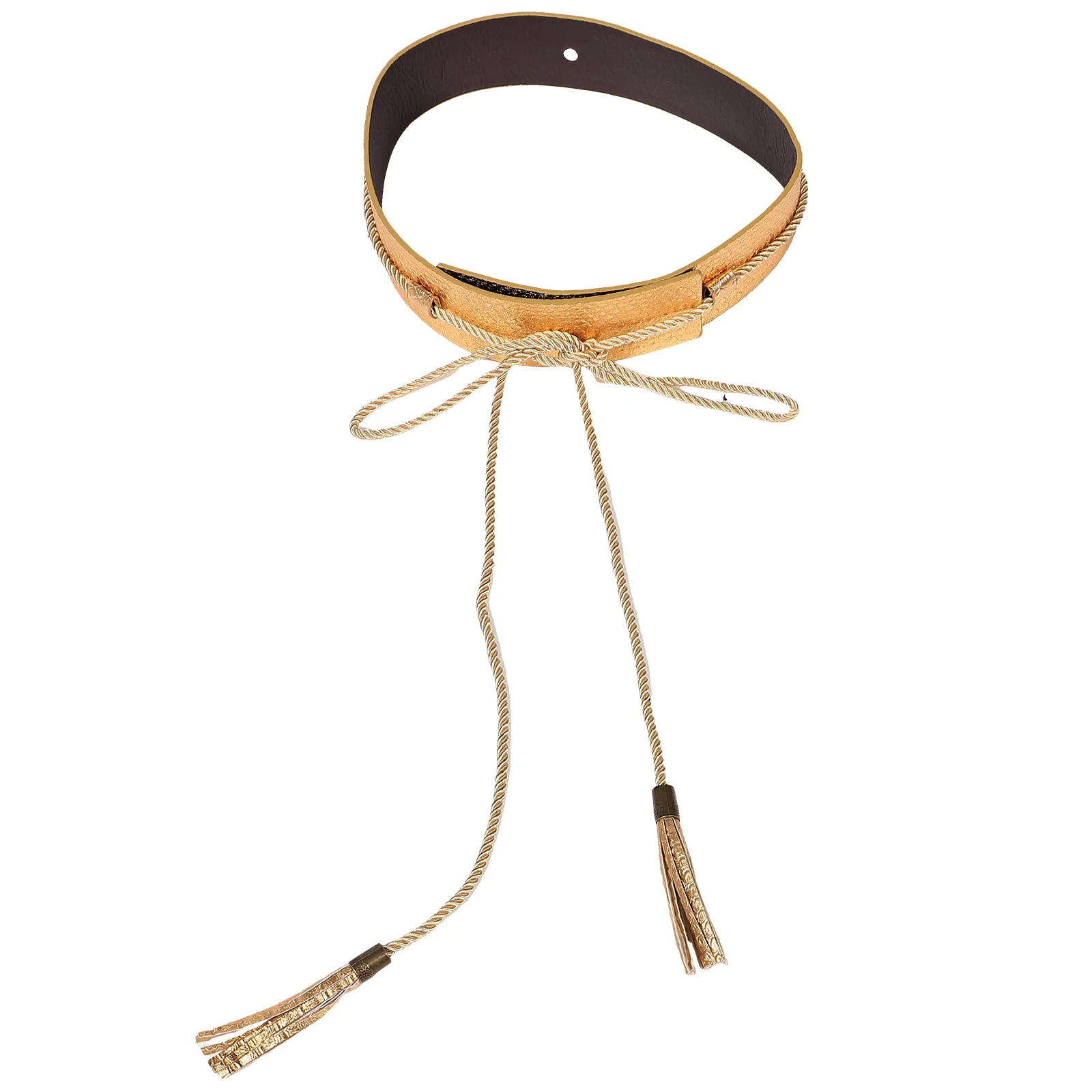

Corset Belt Pu Waist Belt Tied Wide Waspie Belt Women Waist Belt