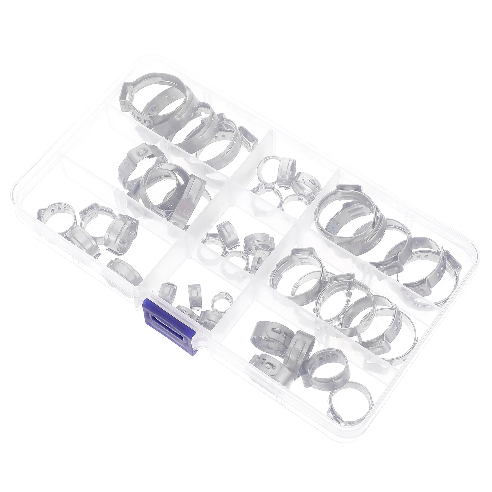

Clamps Hose Clamp Water Fixed Crimp Single Ear Tubing Clip Plumbing Cinch Rings Fastener Line Fuel Gear Fitting Worm Pinch