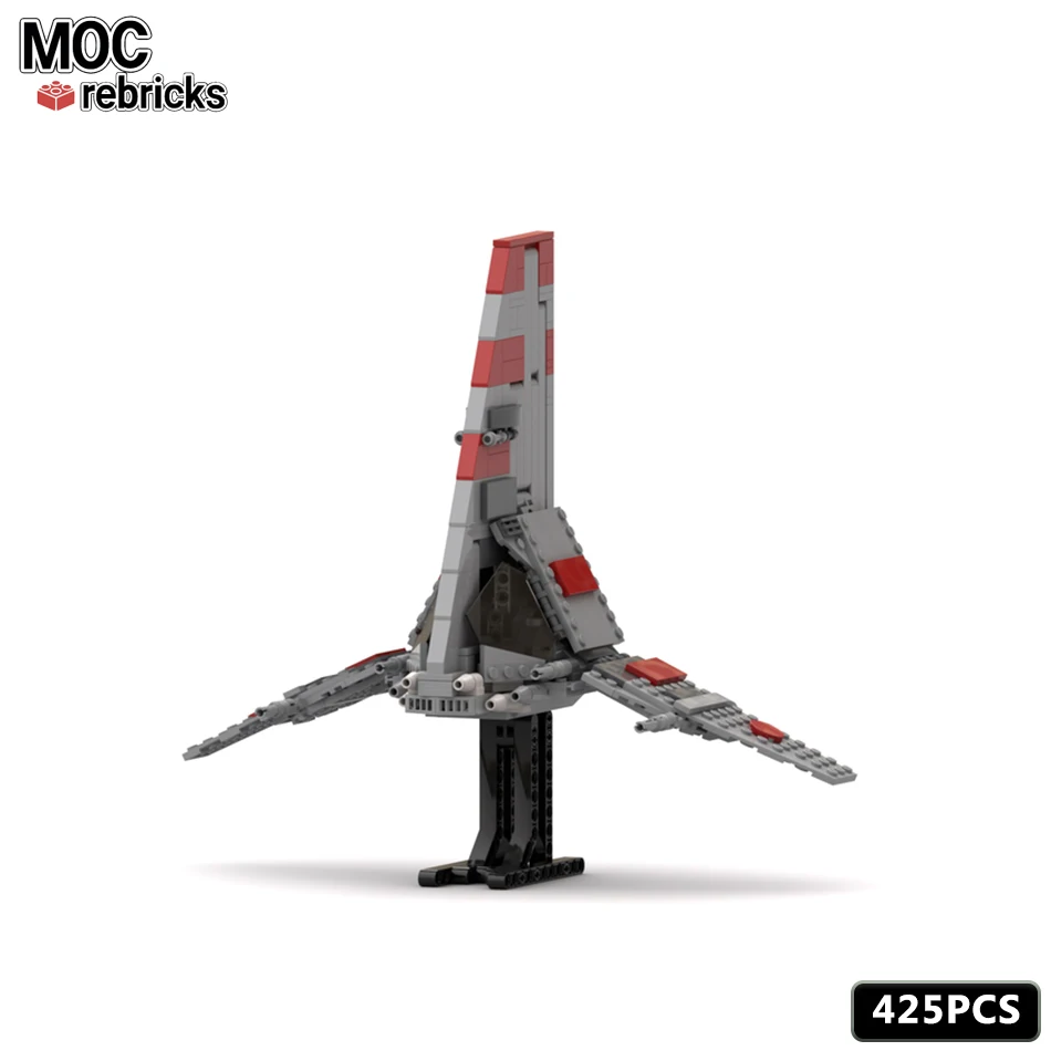 

MOC Space Series Building Block Model T-16 Skyhopper War Flying Weapon Parts Set Originality DIY Boy Toys Souptoys