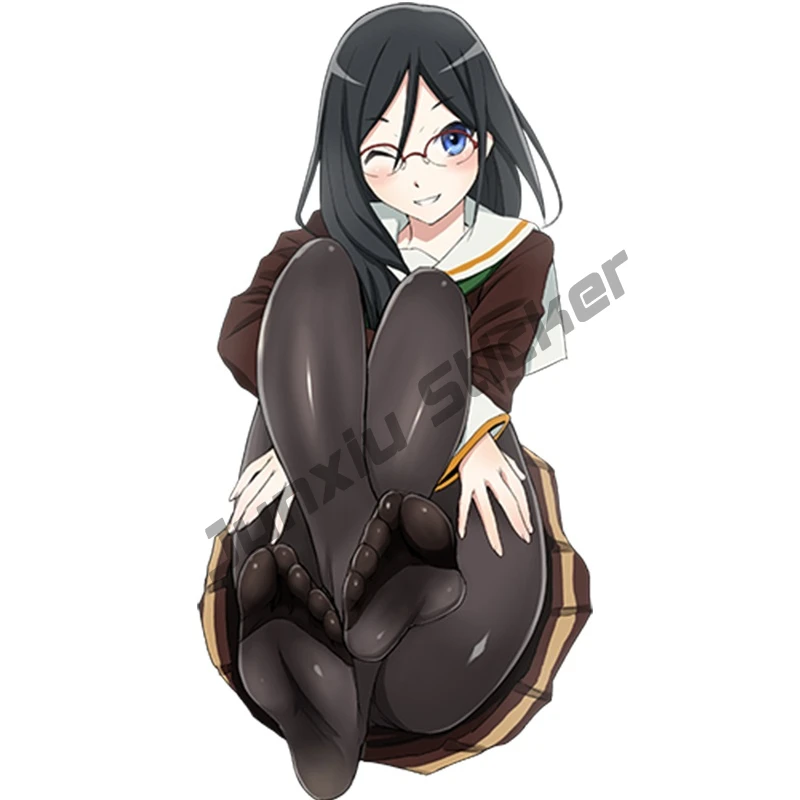 

Sexy Car Sticker Tanaka Asuka Render Anime JDM Decal Car Styling for Window Bumper Camper Scratch-Proof Accessories PVC13x7cm