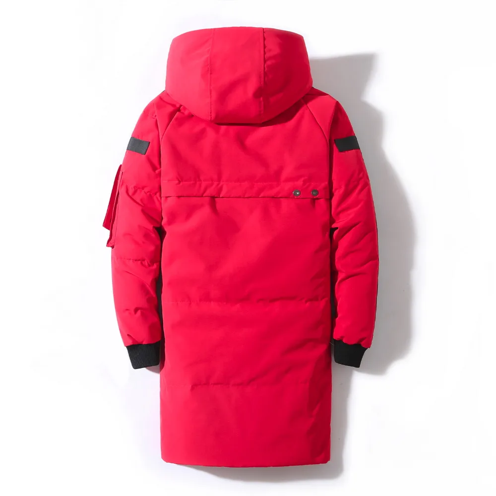 2022 New Winter Men's Down Jacket Stylish Teens Down Coat Thick Warm Man Clothing Men's Apparel Warm Pockets Parkas