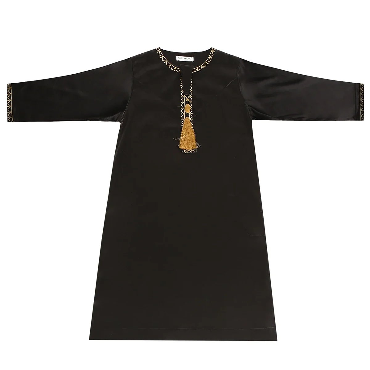 Детский исламский мусульманский кафтан Jubba Thobe для мальчиков арабский халат