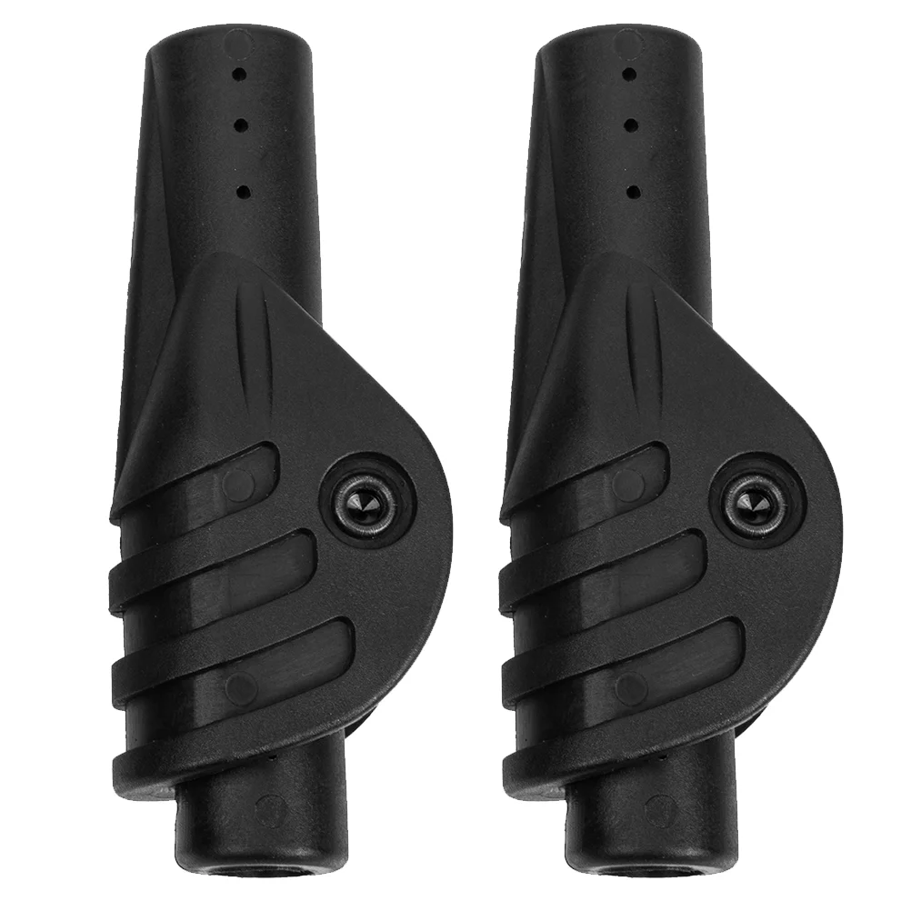 

2 Pcs Tent Support Rod Connector Camping Plastic DIY Parts Portable Supplies Folding Joint Building Connectors