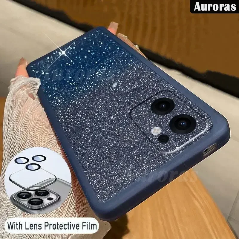 Для OPPO Reno 13F 13 Pro 13f чехол со звездами блестящие блестки противоударный