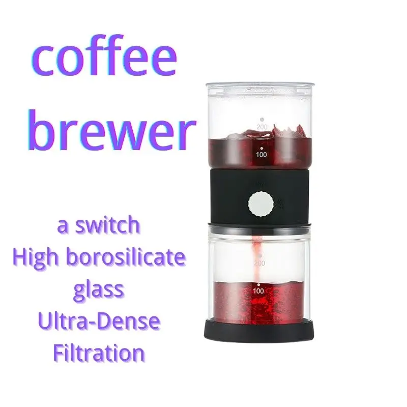 New Coffee Maker F2 Brewer Drip Coffee Maker Hand Brewed Coffee Filter Cup Portable Mobile 304 Stainless Steel Brewer