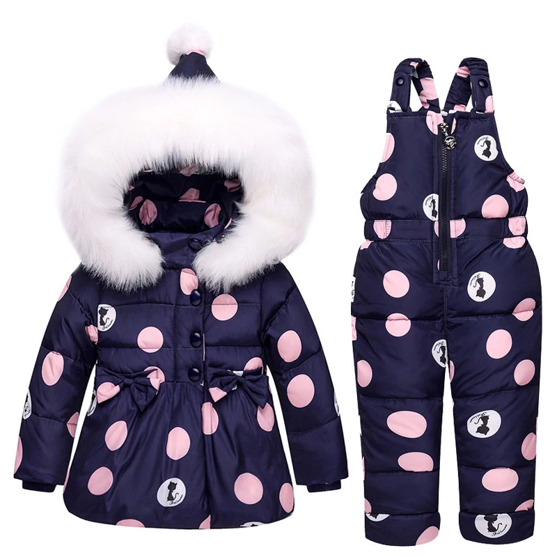 

Теплая парка для девочек, пуховая куртка, Детский костюм, зимний комплект детской одежды для маленьких девочек, Детское пальто, зимняя одежда