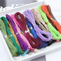 10m 27 colors wax cotton cord thread string strap diy woven bracelet necklace jewelry accessories for making friendship bracelet