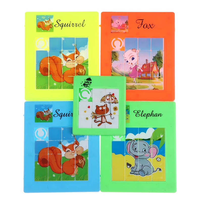 

Early Educational Toy Developing for Children Jigsaw Digital Animal Cartoon Puzzle Game Toys