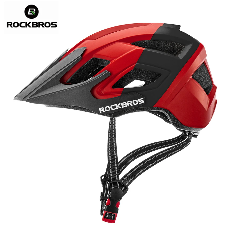 

Велосипедный шлем ROCKBROS для мужчин и женщин, интегрированно формованный дышащий, для горных велосипедов