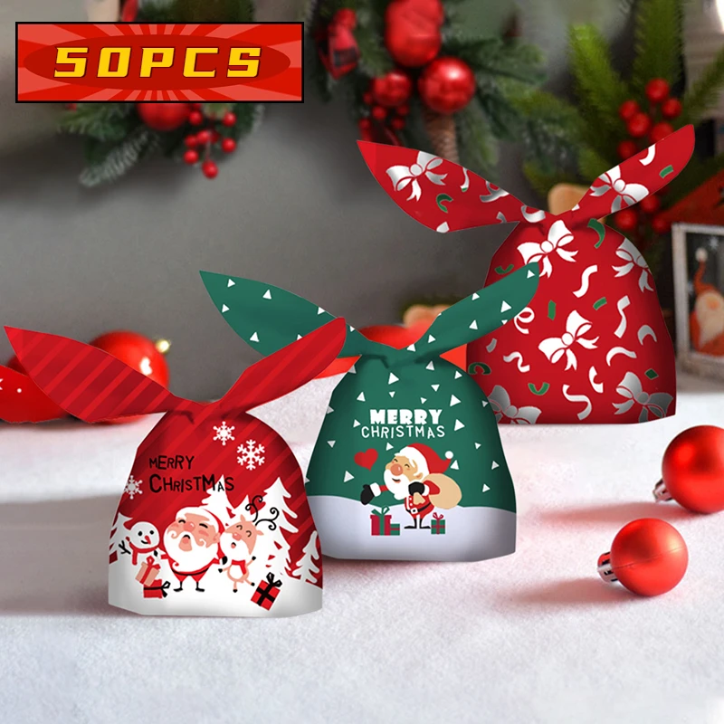 

50 шт. милые мешки с заячьими ушками, конфетные искусственные подарочные пакеты для печенья, стандарпосылка упаковка, картонная коробка, тов...