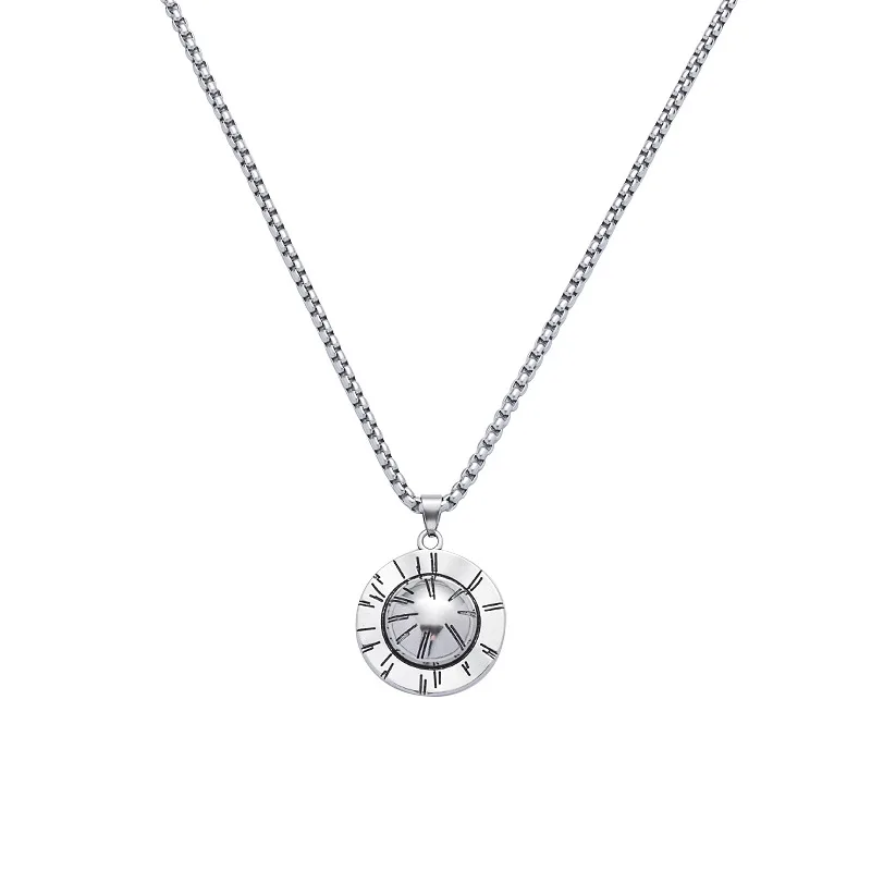 

Ожерелье унисекс с подвеской-цепочкой из титана в стиле хип-хоп