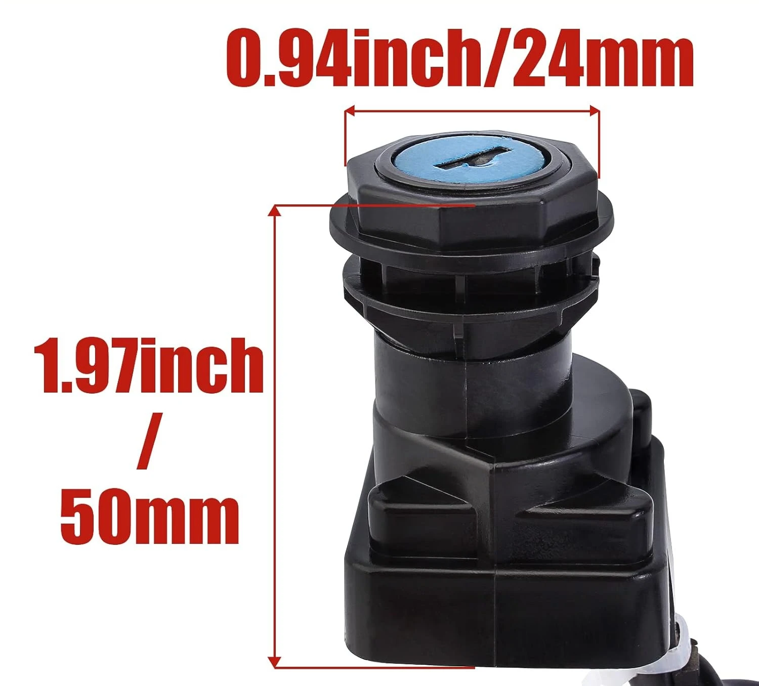 Фото LT80 LT80S Ключ зажигания, совместимый с квадроциклом Suzukj Quadsport 50 80 LTZ50 LTZ50Z 37110-40B00 LT-80 LT-80S LT-Z50 LT-Z50Z №2