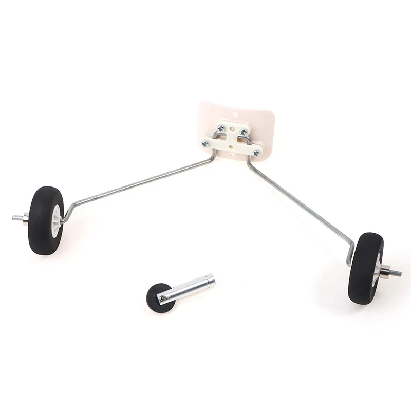 

1set 1400mm Surfer X8 Glider Steel Wire Landing Gear With Sponge Wheel For RC Airpalne Fixed-wing Models DIY