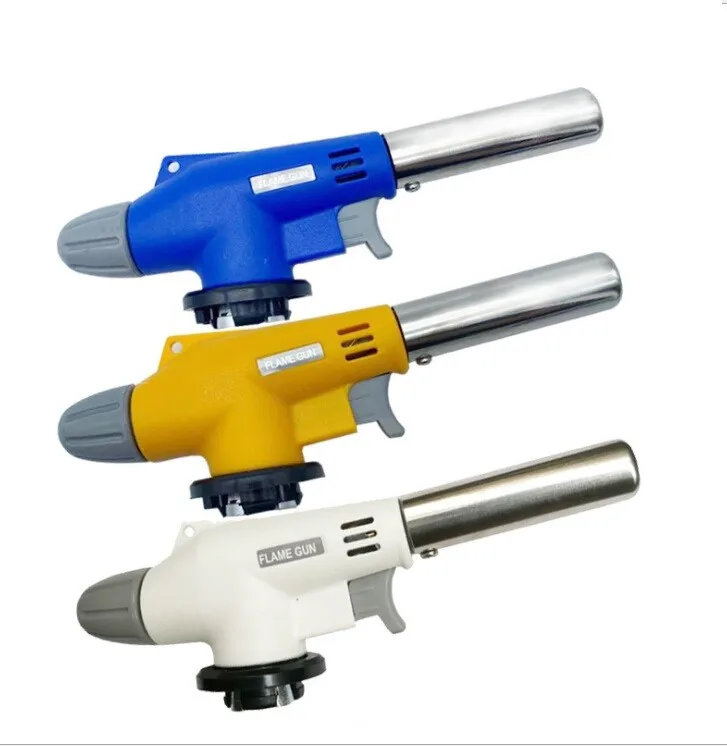 

Automatic Ignition Baking Welding Tool Gas 920Torch Flamethrower Butane Burner For BBQ Camping Outdoor Hiking 920Fire Flame Gun