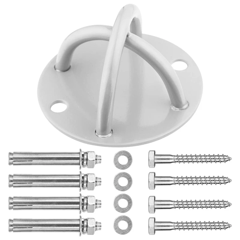 

Battle Rope Anchor Ceiling Mount For Suspension Straps Yoga Swing Brackets Resistance Trainer Wall Mount Anchor