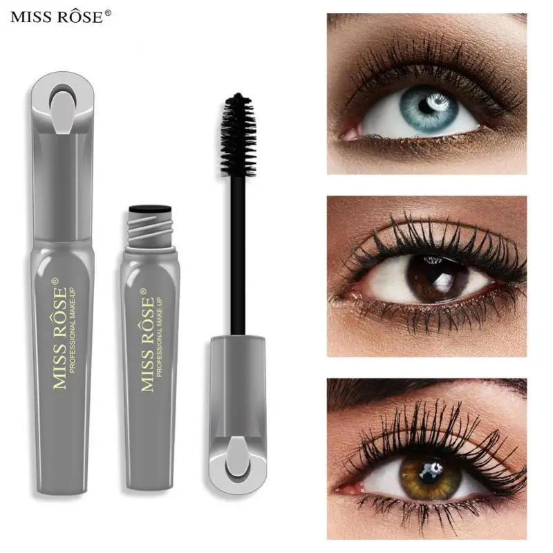 

MISS ROSE Thick Mascara Waterproof Sweatproof Slim Long Lasting Curl Not Easy To Smudge Sexy Hot Sale Wholesale Cosmetics Makeup