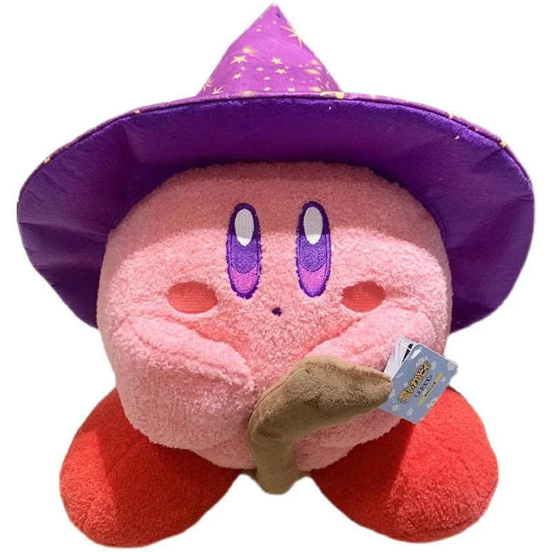 

Симпатичная кавайная большая Волшебная эксклюзивная игрушка Kirby на Хэллоуин 50 см, плюшевая бросающая Подушка, подарок на день рождения для ...