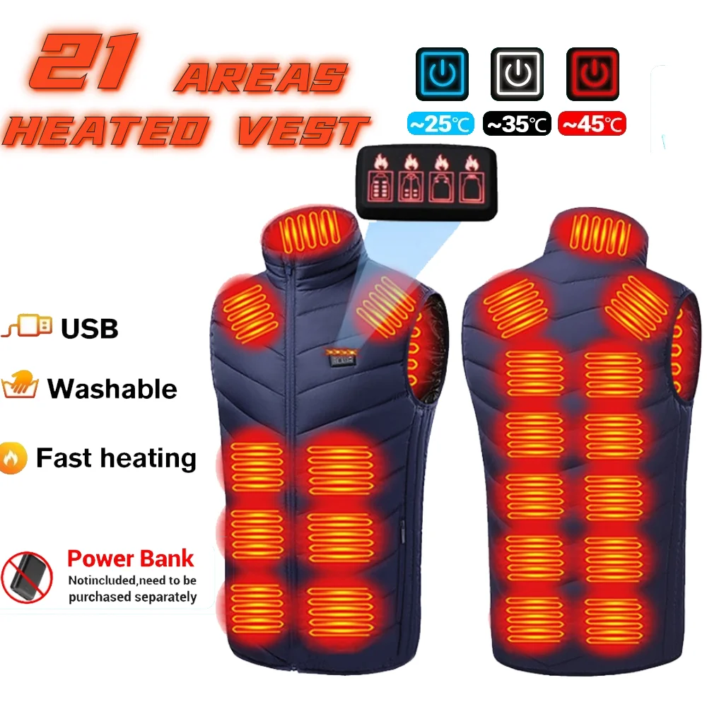 Зимняя куртка с подогревом зимняя одежда для холодного отдыха спортивная теплая