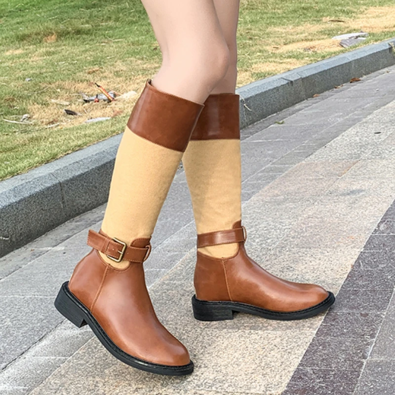 

Женские высокие сапоги, красивые женские сапоги, профессиональные джинсовые сапоги, сапоги для верховой езды, простые популярные прямые по...