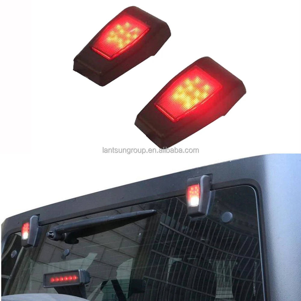 

SXMA J381 Rear Hinge Lamp LED Brake Light Tailgate Windshield Reverse Lamp For Jeep Wrangler JK 07+