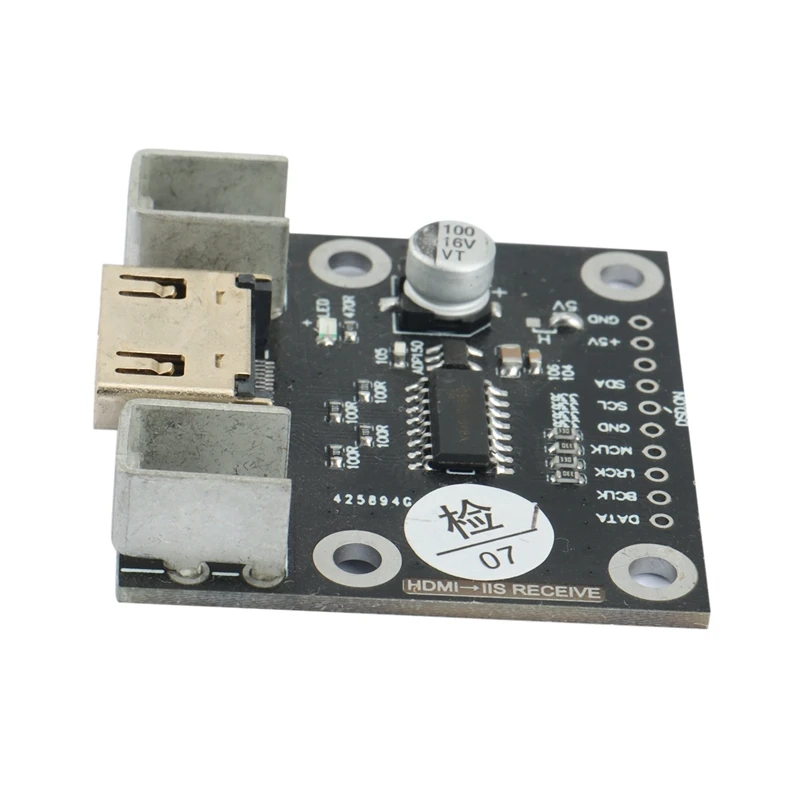 Плата приемника HDMI-совместимая с I2S, плата передатчика HDMI-совместимая, преобразование дифференциального сигнала IIS, DAC декодер (art.: 3920bf4043771) - 3920bf4043771