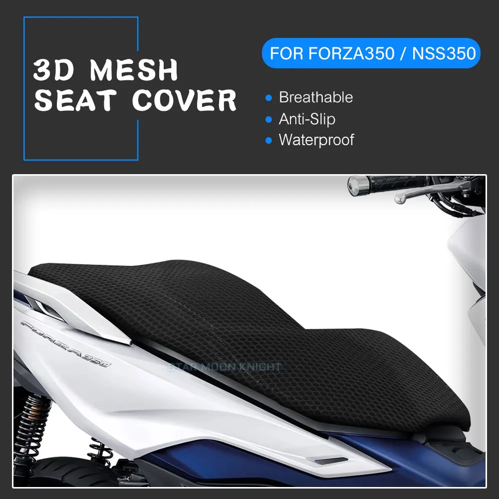 

Moto Accessories protection Cushion Seat Cover For Honda For Forza350 NSS350 For Forza NSS 350 Nylon Fabric Saddle Seat Cover