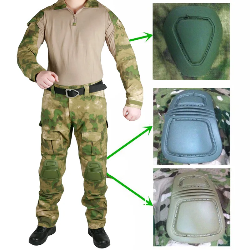 Брюки-карго Multicam тактические, армейские камуфляжные штаны, униформа для пеших прогулок, с наколенниками, для пейнтбола от AliExpress RU&CIS NEW