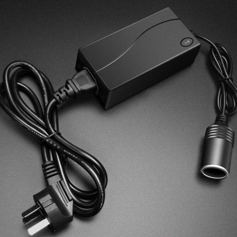 

220V To 12V Power Converter 60W Household Socket Car Vacuum Cleaner Adapter Multifunction Converter Adapter