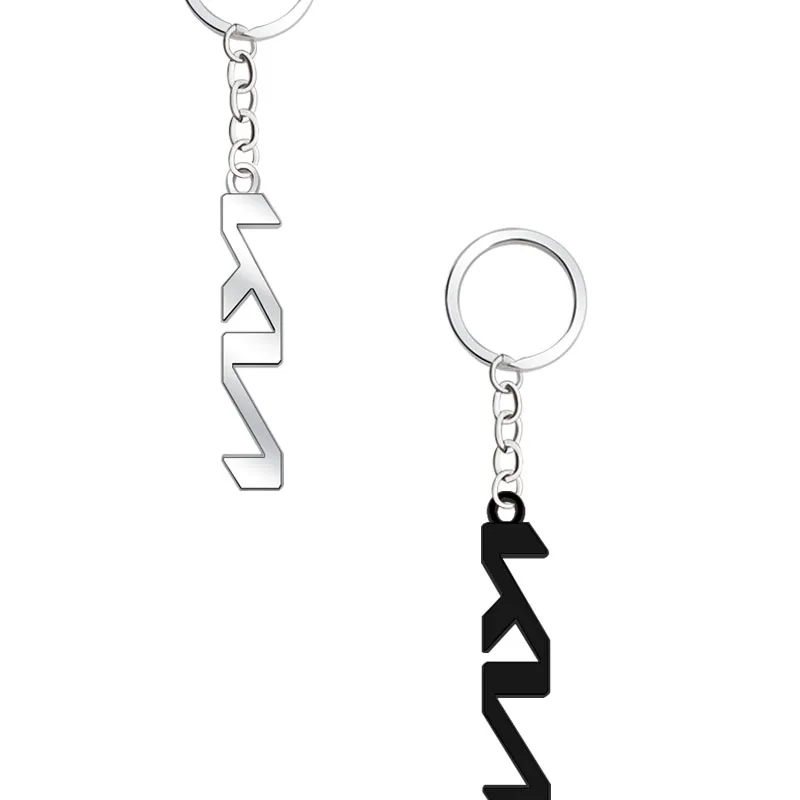 

3D Metal Car keychain styling high logo for Rio Optima Sportage Ceed K5 K3 Stonic GT Line key ring accessorie
