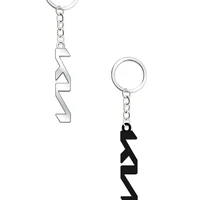 3d metal car keychain styling high logo for kia rio optima sportage ceed k5 k3 stonic gt line key ring accessorie