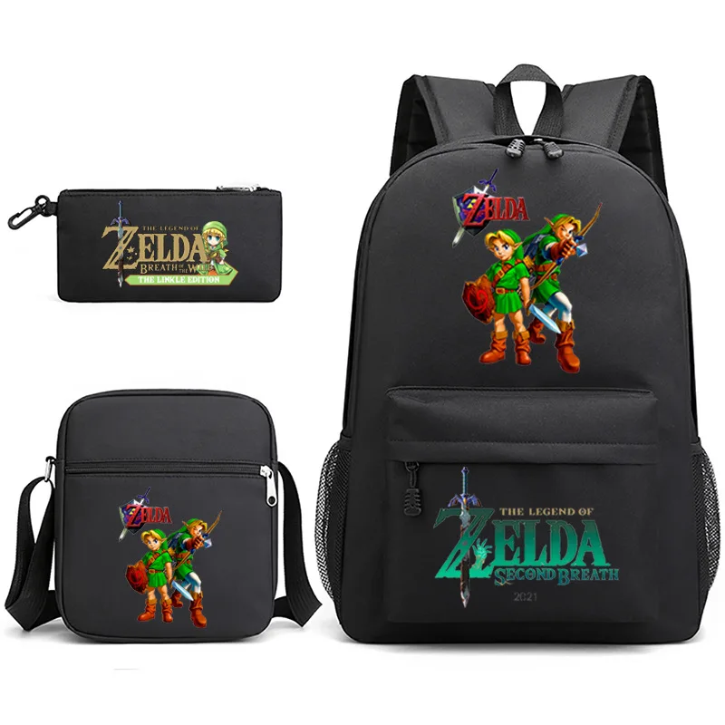 Cool Schoolbag Student Shoulder Bag For Boy Pen Pencil Bags