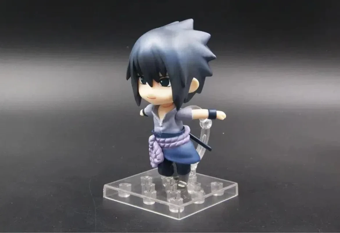 Аниме «Наруто» Uchiha Sasuke kawaii Q Version kawaii, комбинированные Сменные фигурки, ПВХ Модель, настольное украшение, игрушка в подарочной коробке, 10 см (art.: 3920c8d8044e5) - 3920c8d8044e5