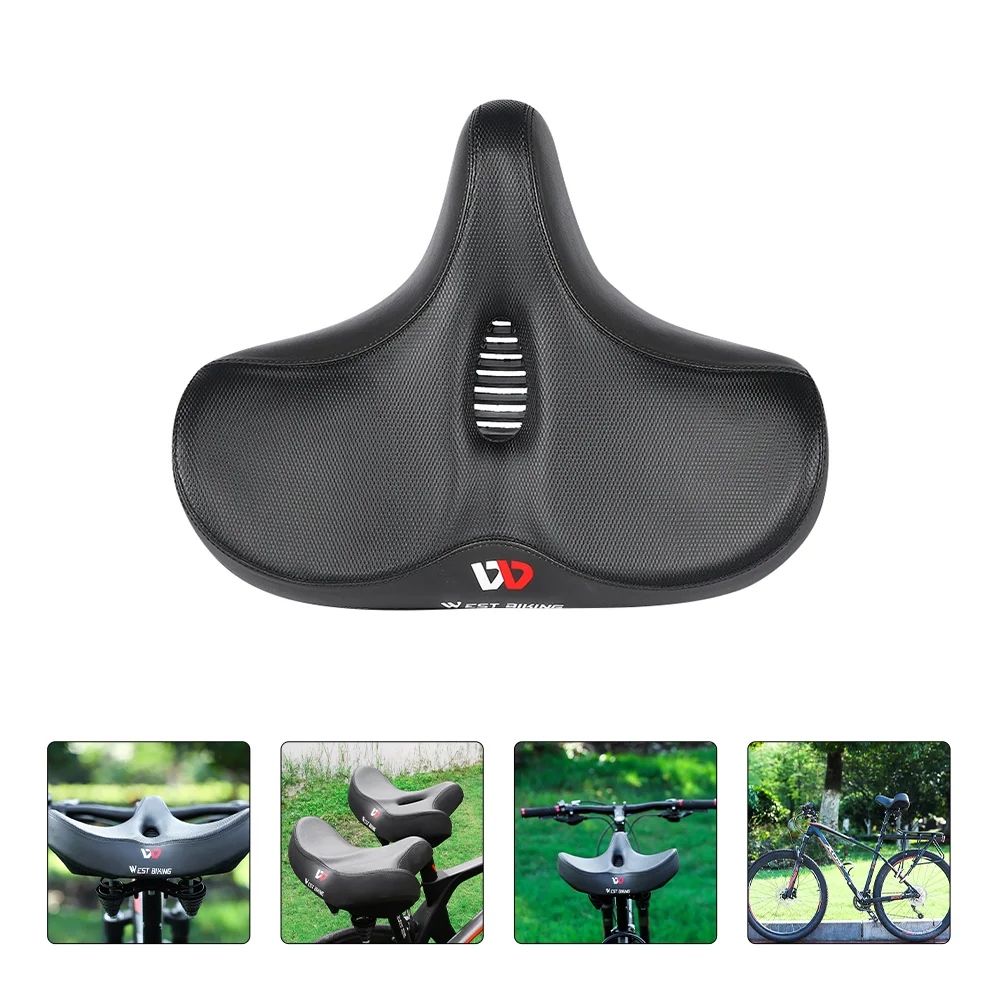 

Bicycle Seat Convenient Bike Tool Mountain Kids Breathable Cushion Saddle Gravel Absorbing Accessory Creative Chair