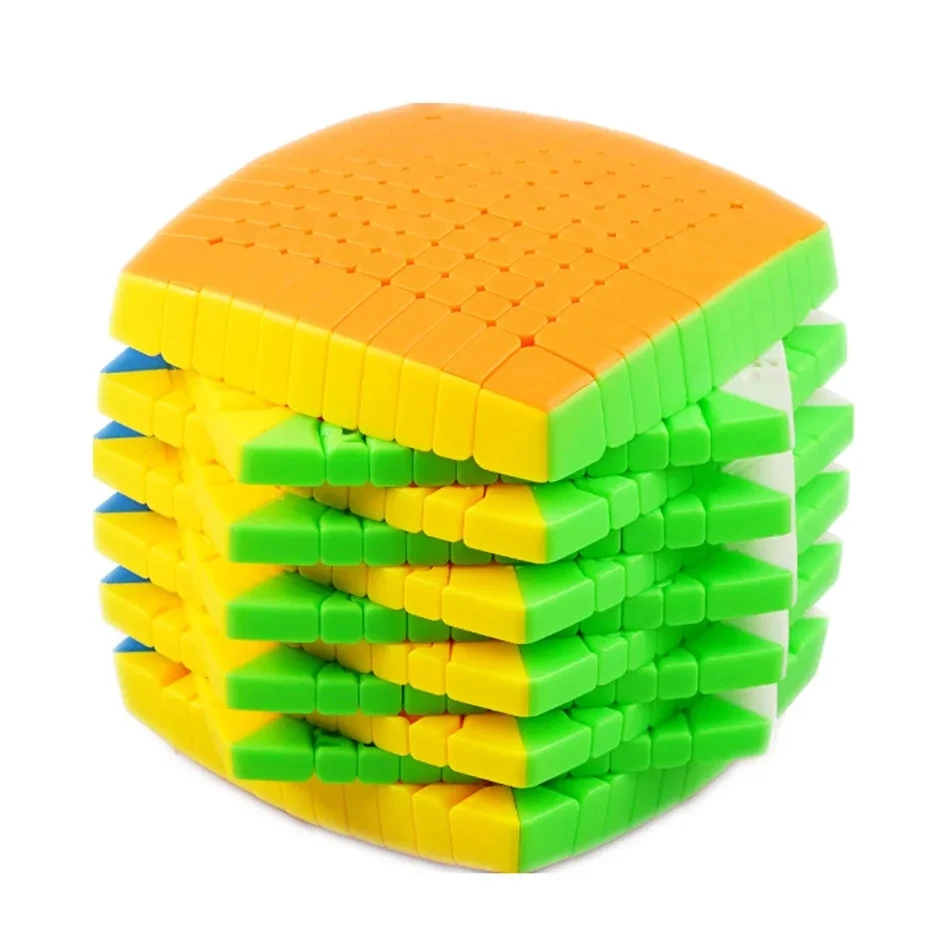 Shengshou Magic Speed Cube 11x11x11 Мини-куб-головоломка Высококачественная пластиковая игрушка