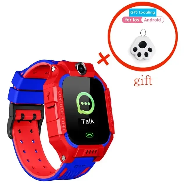 Smart Kids Watch 1.44 Inch Touch Screen SOS SIM Phone Watch Location Tracker Teens Children's Smartwatch Boy Girls Best Gift